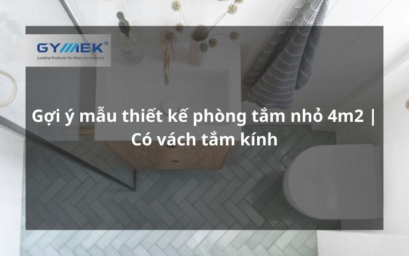 Gương lớn giúp phòng tắm 4m2 trông rộng hơn và sáng sủa hơn